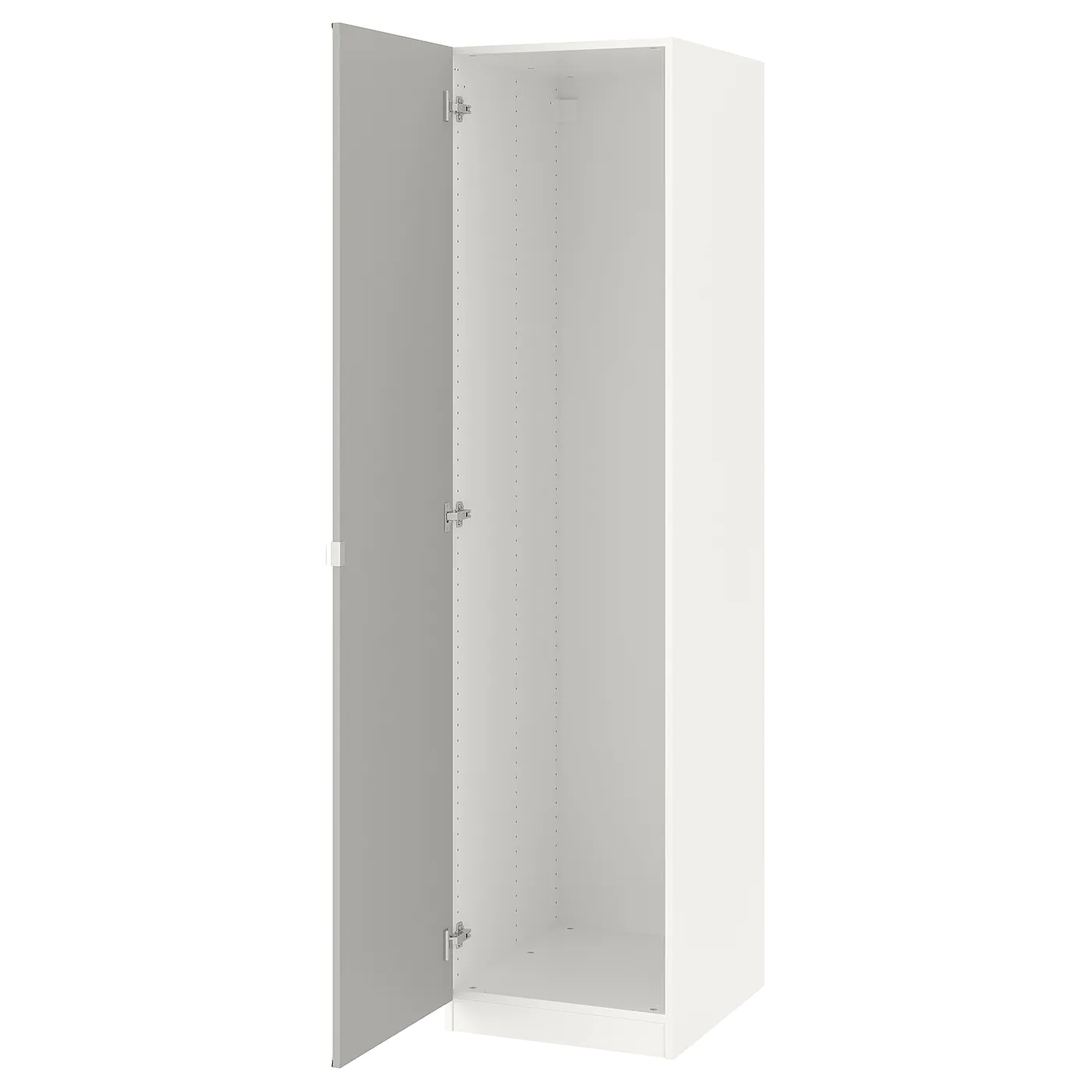 IKEA PAX Wardrobe With 1 Door White/Vikedal Mirror Glass 19 5/8x23 3/4x79 1/4 " -Ikea Storage solution systems Sales pax wardrobe with 1 door white vikedal mirror glass 0646121 pe703953 s5