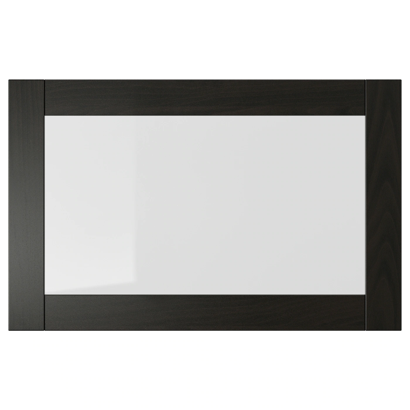 IKEA SINDVIK Glass Door Walnut Effect Light Gray/clear Glass 23 5/8x15 " 6 IKEA SINDVIK Glass Door Walnut Effect Light Gray/clear Glass 23 5/8x15 " - Image 4