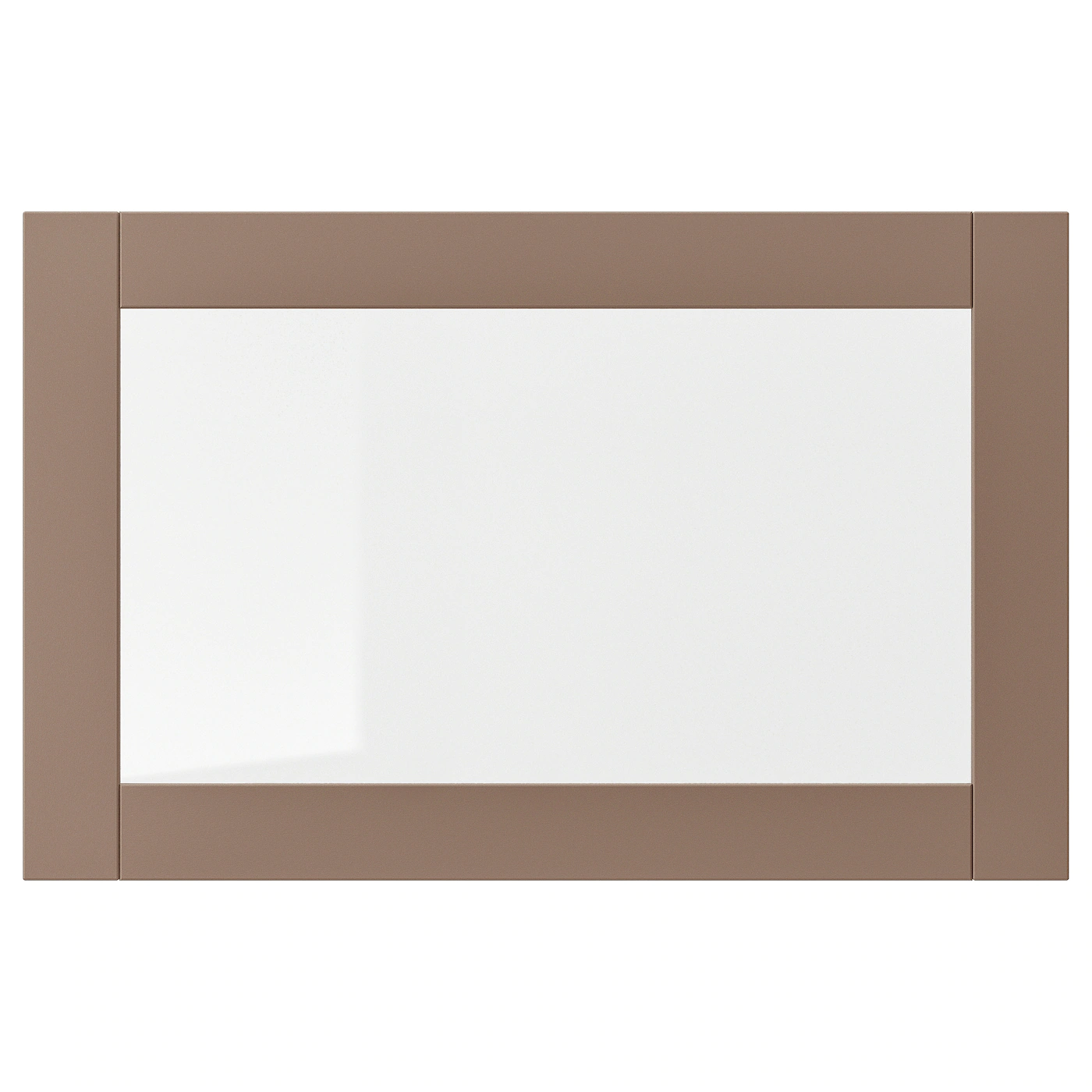 IKEA SINDVIK Glass Door Walnut Effect Light Gray/clear Glass 23 5/8x15 " 7 IKEA SINDVIK Glass Door Walnut Effect Light Gray/clear Glass 23 5/8x15 " - Image 5