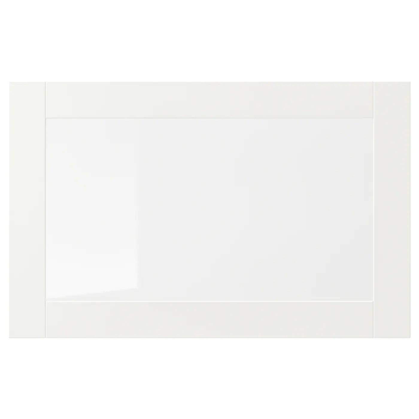 IKEA SINDVIK Glass Door Walnut Effect Light Gray/clear Glass 23 5/8x15 " 8 IKEA SINDVIK Glass Door Walnut Effect Light Gray/clear Glass 23 5/8x15 " - Image 6