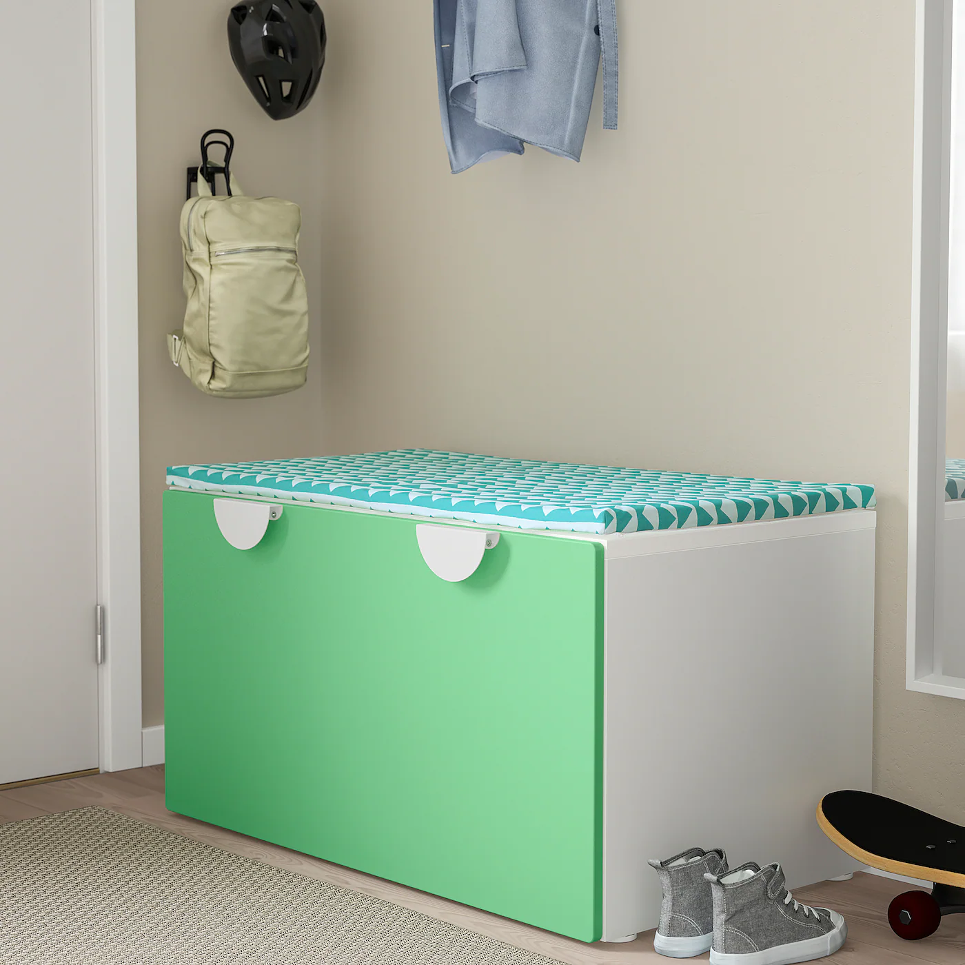 IKEA SMÅSTAD Bench With Toy Storage White/green 35 3/8x20 1/2x18 7/8 " 8 IKEA SMÅSTAD Bench With Toy Storage White/green 35 3/8x20 1/2x18 7/8 " - Image 6