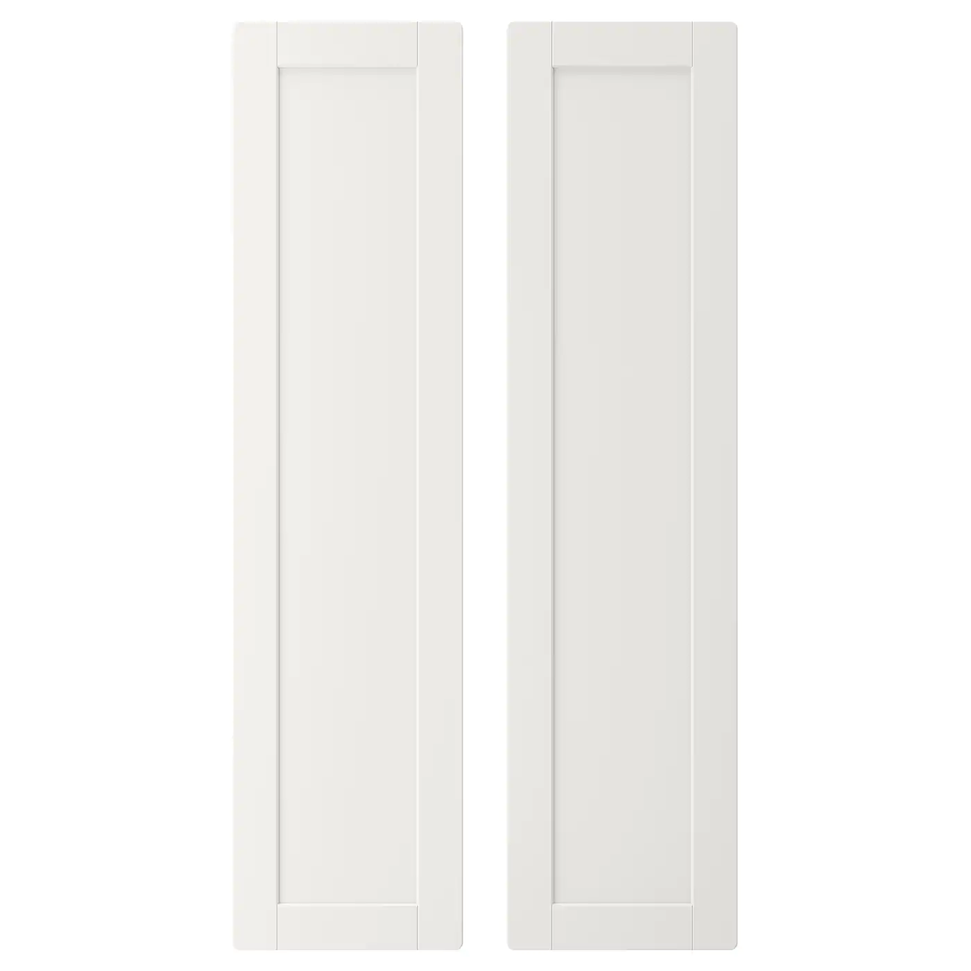 IKEA SMÅSTAD Door White/with Frame 11 3/4x47 1/4 "