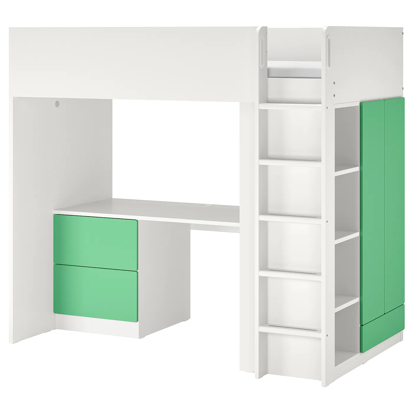 IKEA SMÅSTAD Loft Bed White Gray/with Desk With 3 Drawers Twin 5 IKEA SMÅSTAD Loft Bed White Gray/with Desk With 3 Drawers Twin - Image 3