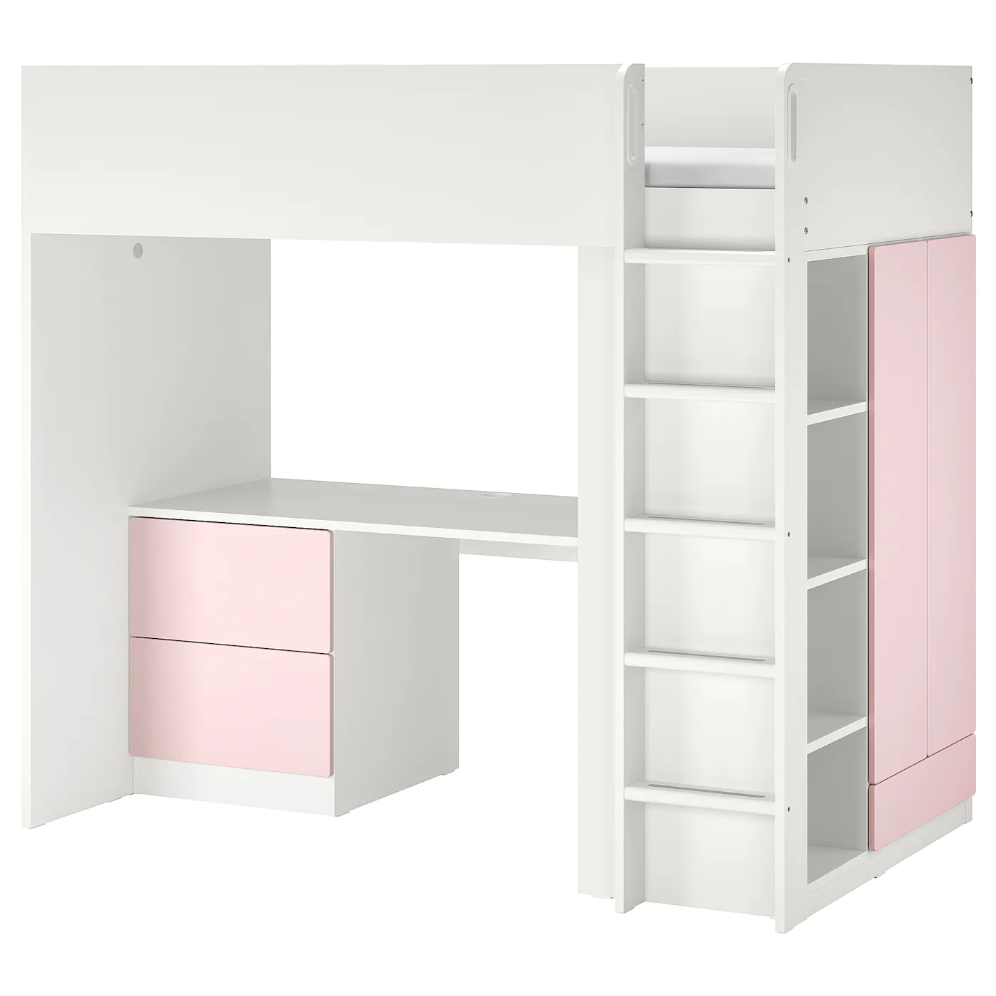 IKEA SMÅSTAD Loft Bed White Gray/with Desk With 3 Drawers Twin 6 IKEA SMÅSTAD Loft Bed White Gray/with Desk With 3 Drawers Twin - Image 4