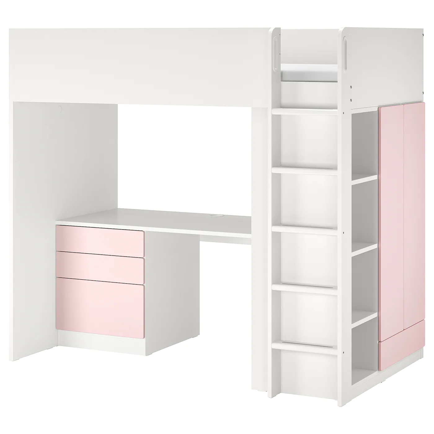 IKEA SMÅSTAD Loft Bed White Green/with Desk With 4 Drawers Twin 12 IKEA SMÅSTAD Loft Bed White Green/with Desk With 4 Drawers Twin - Image 10