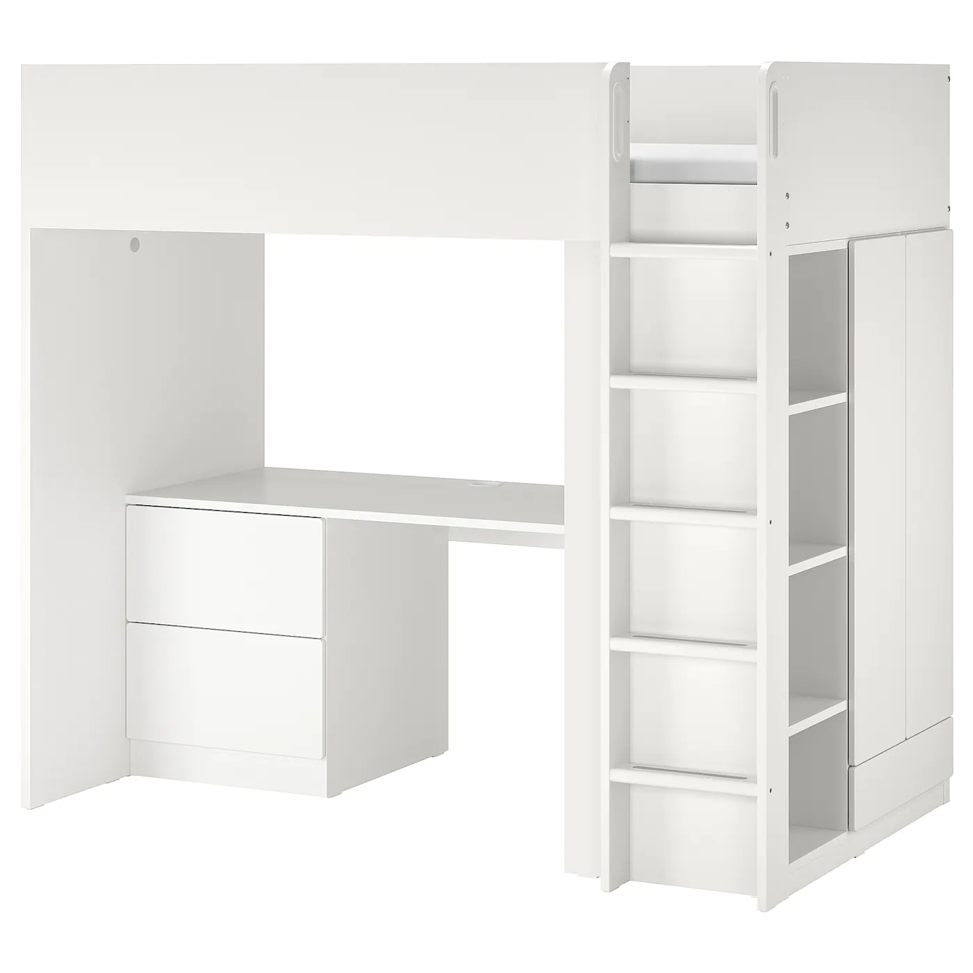 IKEA SMÅSTAD Loft Bed White Pale Pink/with Desk With 3 Drawers Twin 8 IKEA SMÅSTAD Loft Bed White Pale Pink/with Desk With 3 Drawers Twin - Image 6