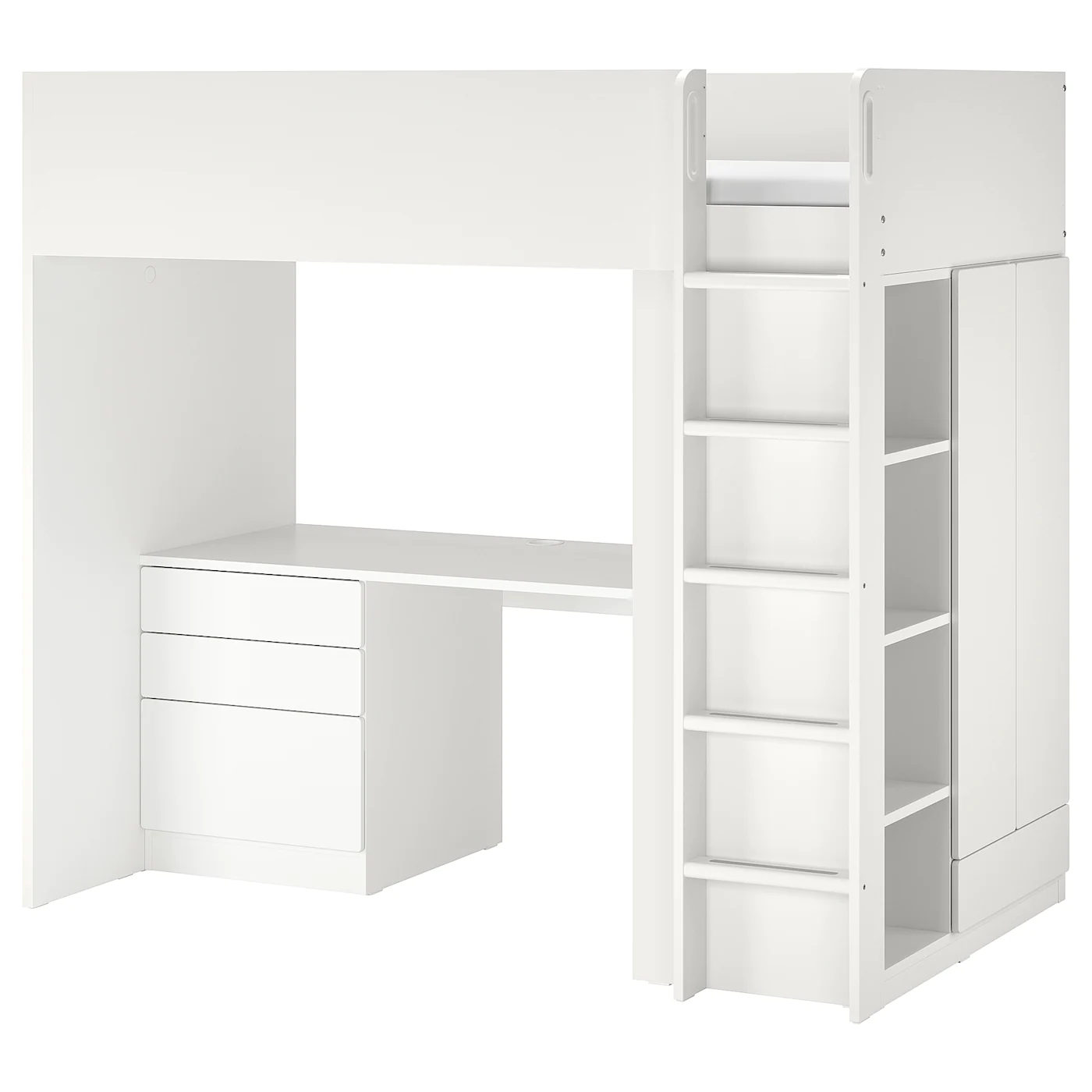 IKEA SMÅSTAD Loft Bed White Green/with Desk With 4 Drawers Twin 13 IKEA SMÅSTAD Loft Bed White Green/with Desk With 4 Drawers Twin - Image 11