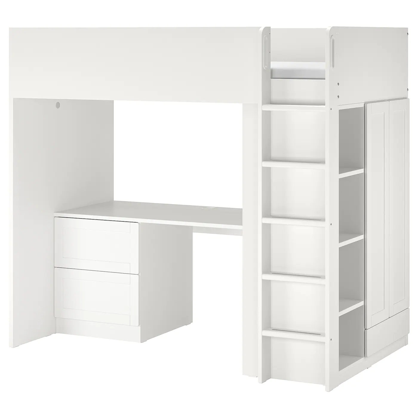 IKEA SMÅSTAD Loft Bed White Pale Pink/with Desk With 3 Drawers Twin 9 IKEA SMÅSTAD Loft Bed White Pale Pink/with Desk With 3 Drawers Twin - Image 7