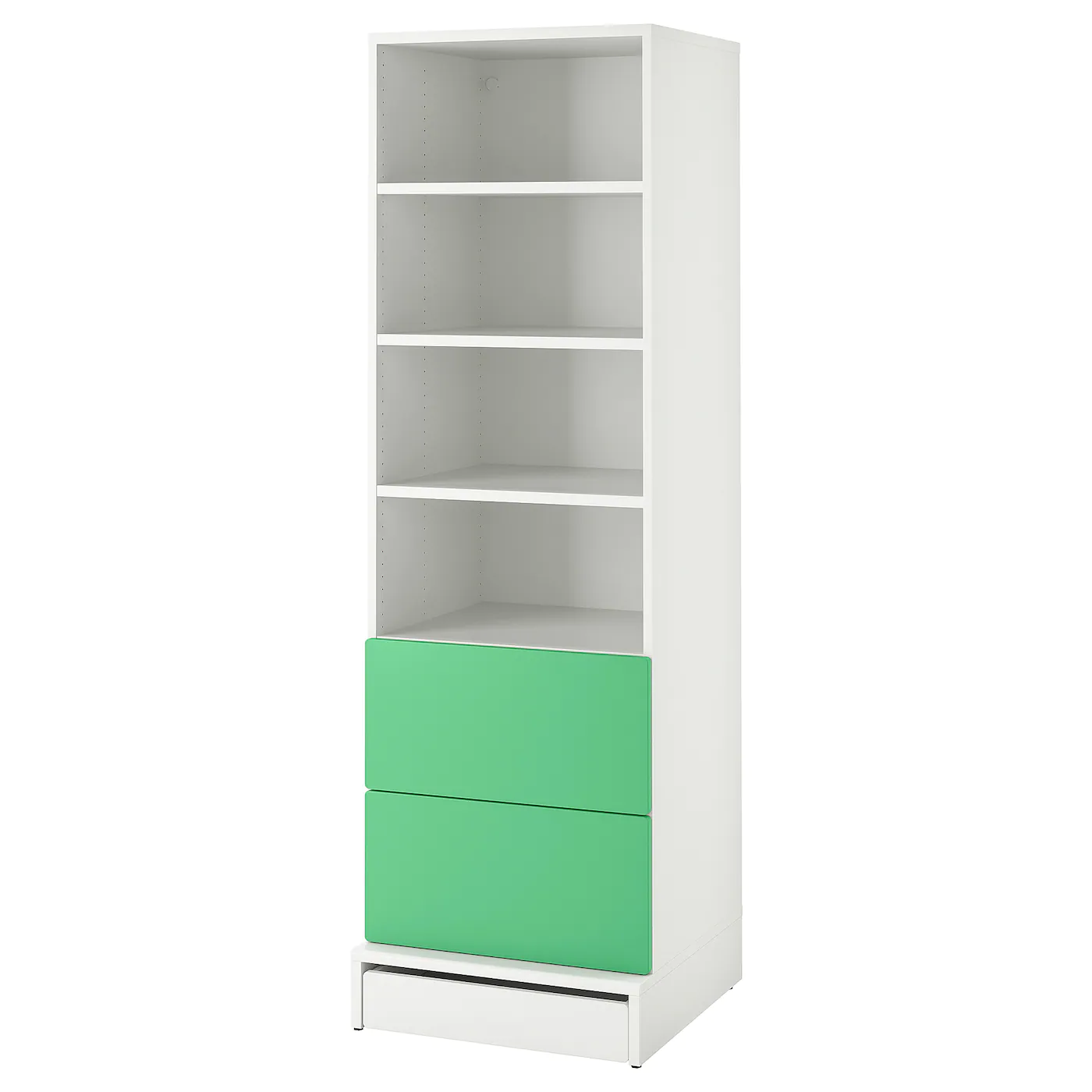IKEA SMÅSTAD / UPPFÖRA Bookcase White With Frame/with 2 Drawers 23 5/8x24 3/4x77 1/8 " 6 IKEA SMÅSTAD / UPPFÖRA Bookcase White With Frame/with 2 Drawers 23 5/8x24 3/4x77 1/8 " - Image 4