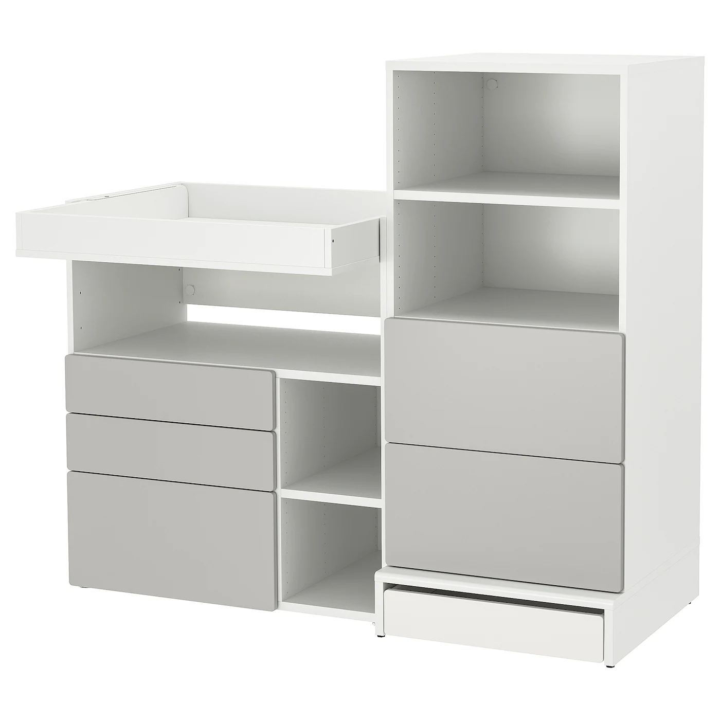 IKEA SMÅSTAD / UPPFÖRA Changing Table White Green/with Bookcase 59x31 1/2x53 1/2 " 4 IKEA SMÅSTAD / UPPFÖRA Changing Table White Green/with Bookcase 59x31 1/2x53 1/2 " - Image 3