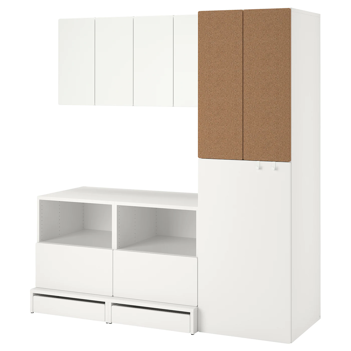 IKEA SMÅSTAD / UPPFÖRA Storage Combination White White/with Pullout 70 7/8x24 3/4x77 1/8 " 9 IKEA SMÅSTAD / UPPFÖRA Storage Combination White White/with Pullout 70 7/8x24 3/4x77 1/8 " - Image 7