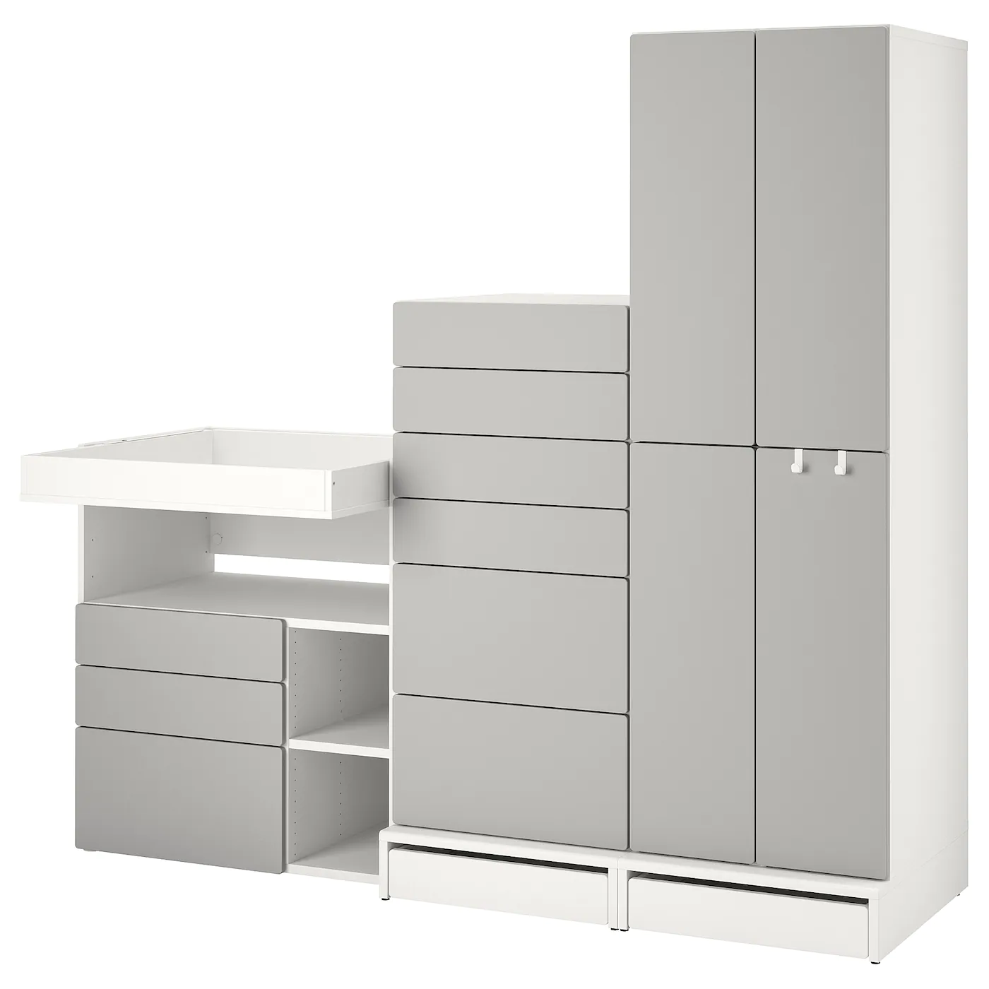 IKEA SMÅSTAD / UPPFÖRA Storage Combination White White/with Changing Table 82 5/8x31 1/2x77 1/8 " 7 IKEA SMÅSTAD / UPPFÖRA Storage Combination White White/with Changing Table 82 5/8x31 1/2x77 1/8 " - Image 5