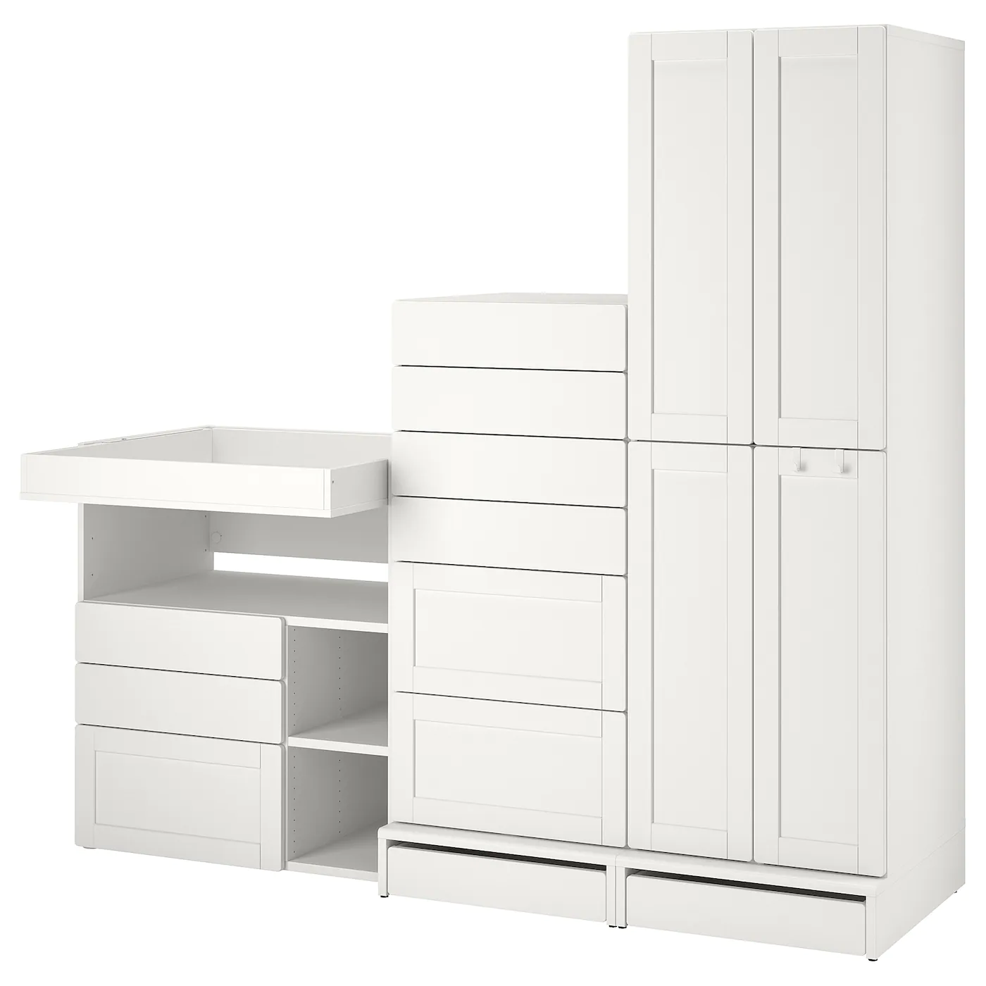 IKEA SMÅSTAD / UPPFÖRA Storage Combination White White/with Changing Table 82 5/8x31 1/2x77 1/8 " 10 IKEA SMÅSTAD / UPPFÖRA Storage Combination White White/with Changing Table 82 5/8x31 1/2x77 1/8 " - Image 8