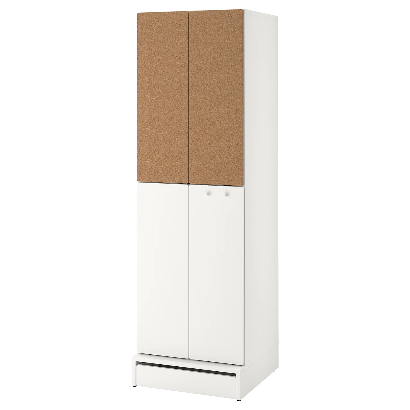 IKEA SMÅSTAD / UPPFÖRA Wardrobe White With Frame/with 2 Clothes Rails 23 5/8x24 3/4x77 1/8 " 7 IKEA SMÅSTAD / UPPFÖRA Wardrobe White With Frame/with 2 Clothes Rails 23 5/8x24 3/4x77 1/8 " - Image 5