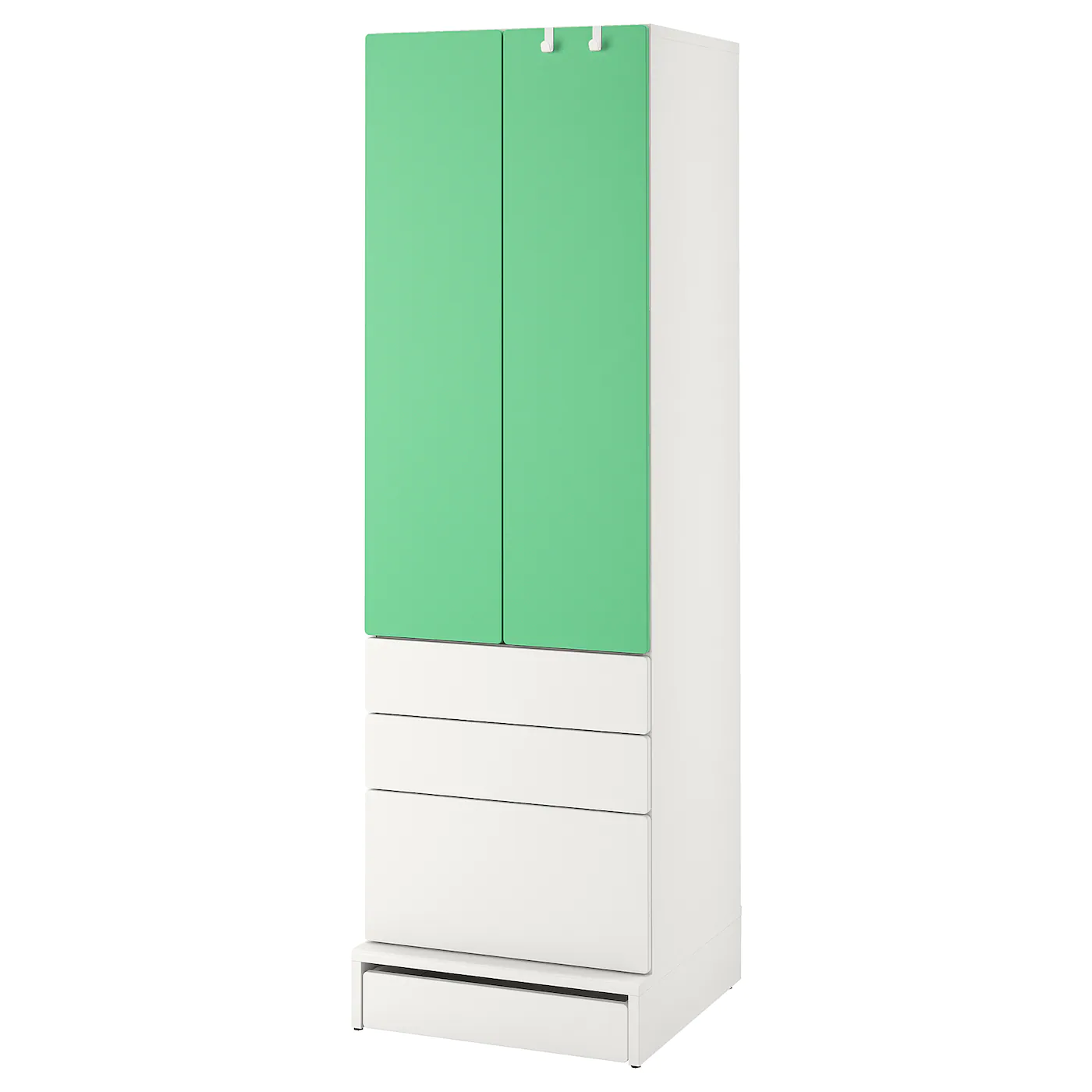 IKEA SMÅSTAD / UPPFÖRA Wardrobe White With Frame/with 2 Drawers 23 5/8x24 3/4x77 1/8 " 10 IKEA SMÅSTAD / UPPFÖRA Wardrobe White With Frame/with 2 Drawers 23 5/8x24 3/4x77 1/8 " - Image 8