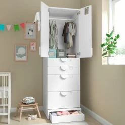 IKEA SMÅSTAD / UPPFÖRA Wardrobe White Pale Pink/with 4 Drawers 23 5/8x24 3/4x77 1/8 " 19 IKEA SMÅSTAD / UPPFÖRA Wardrobe White Pale Pink/with 4 Drawers 23 5/8x24 3/4x77 1/8 " -Ikea Storage solution systems Sales smastad uppfoera wardrobe white pale pink with 4 drawers 1008915 pe827371 s5