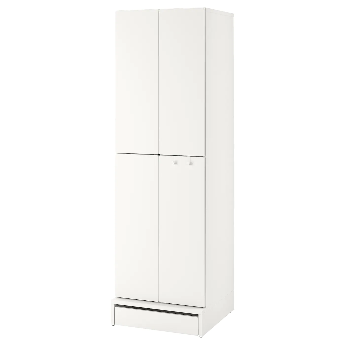 IKEA SMÅSTAD / UPPFÖRA Wardrobe White With Frame/with 2 Clothes Rails 23 5/8x24 3/4x77 1/8 " 11 IKEA SMÅSTAD / UPPFÖRA Wardrobe White With Frame/with 2 Clothes Rails 23 5/8x24 3/4x77 1/8 " - Image 9