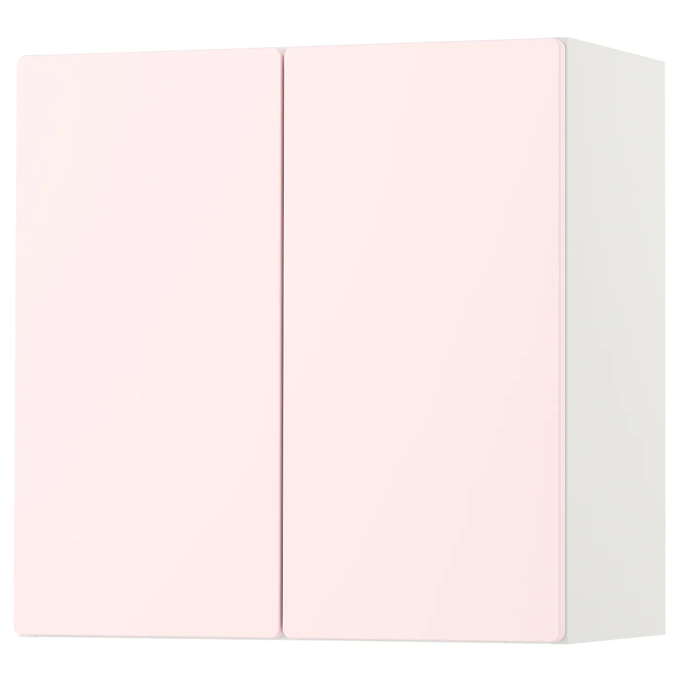 IKEA SMÅSTAD Wall Cabinet White Pale Pink/with 1 Shelf 23 5/8x12 5/8x23 5/8 "