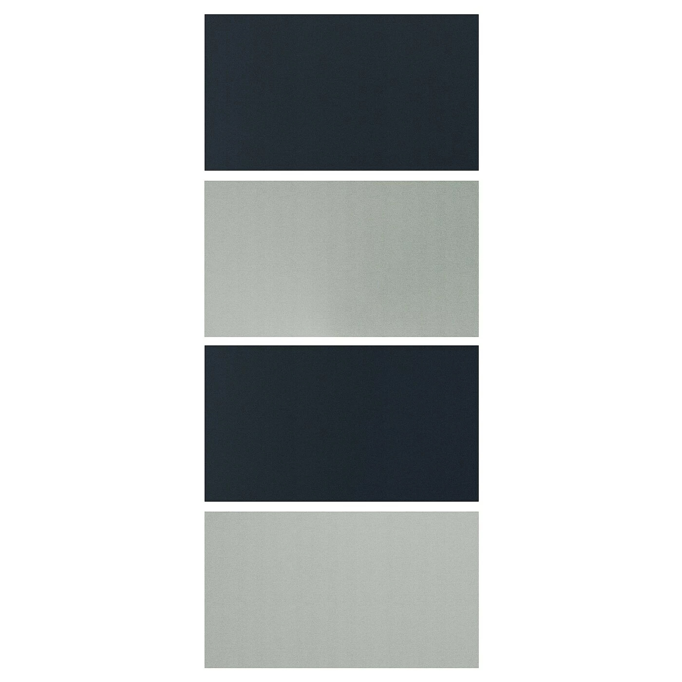 IKEA TJODALYNG 4 Panels For Sliding Door Frame Light Green/dark Blue 39 3/8x92 7/8 " 3 IKEA TJODALYNG 4 Panels For Sliding Door Frame Light Green/dark Blue 39 3/8x92 7/8 "