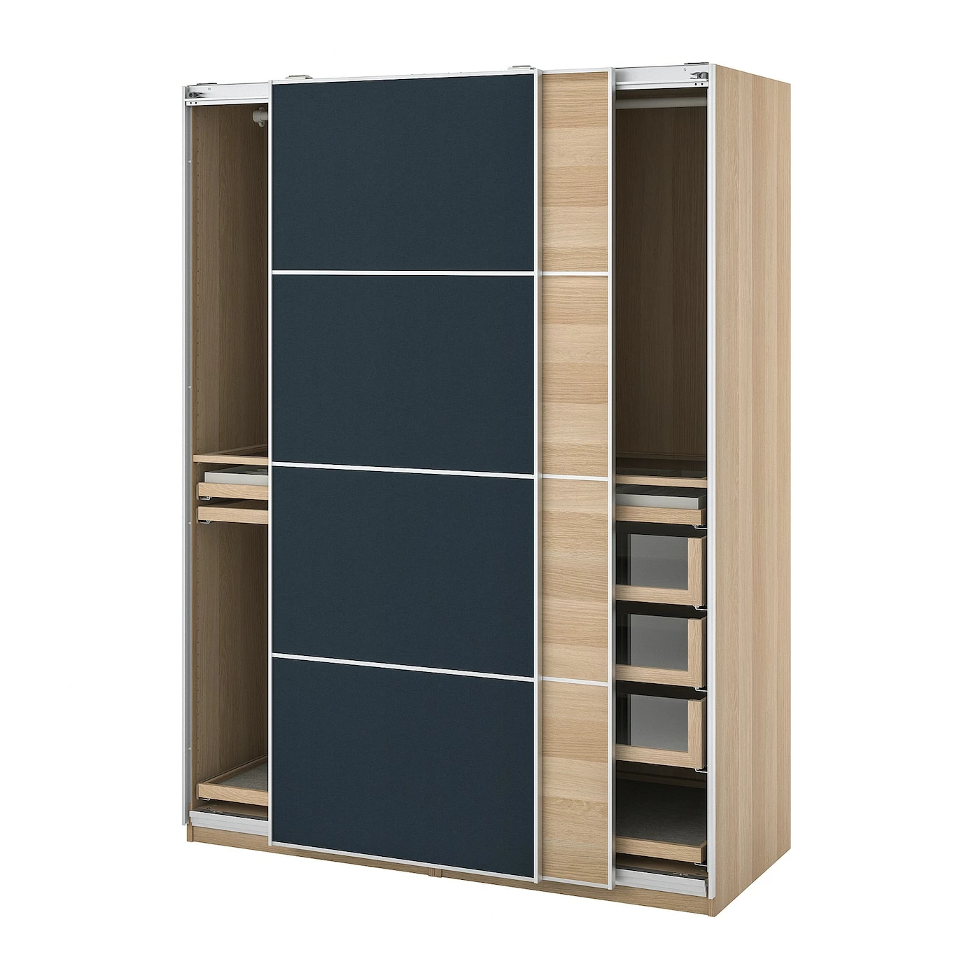 IKEA TJODALYNG Pair Of Sliding Doors Light Green/dark Blue 78 3/4x79 1/8 " 7 IKEA TJODALYNG Pair Of Sliding Doors Light Green/dark Blue 78 3/4x79 1/8 " - Image 5