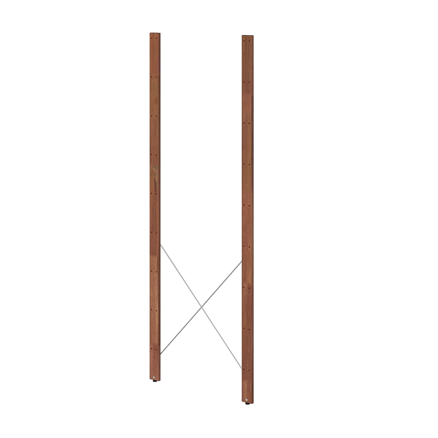 IKEA TORDH Post, Outdoor Brown Stained 63 3/8 " 2 Pack