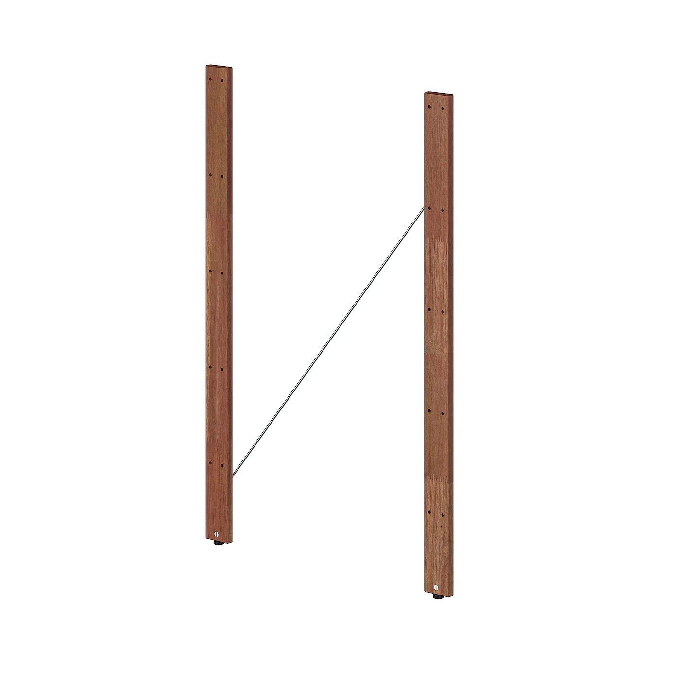 IKEA TORDH Post, Outdoor Brown Stained 35 1/4 " 2 Pack