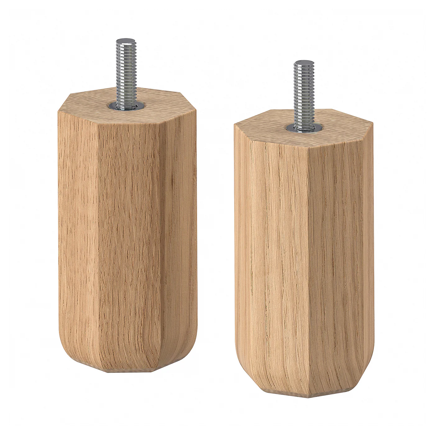 IKEA ULLARP Leg Oak 3 7/8 "