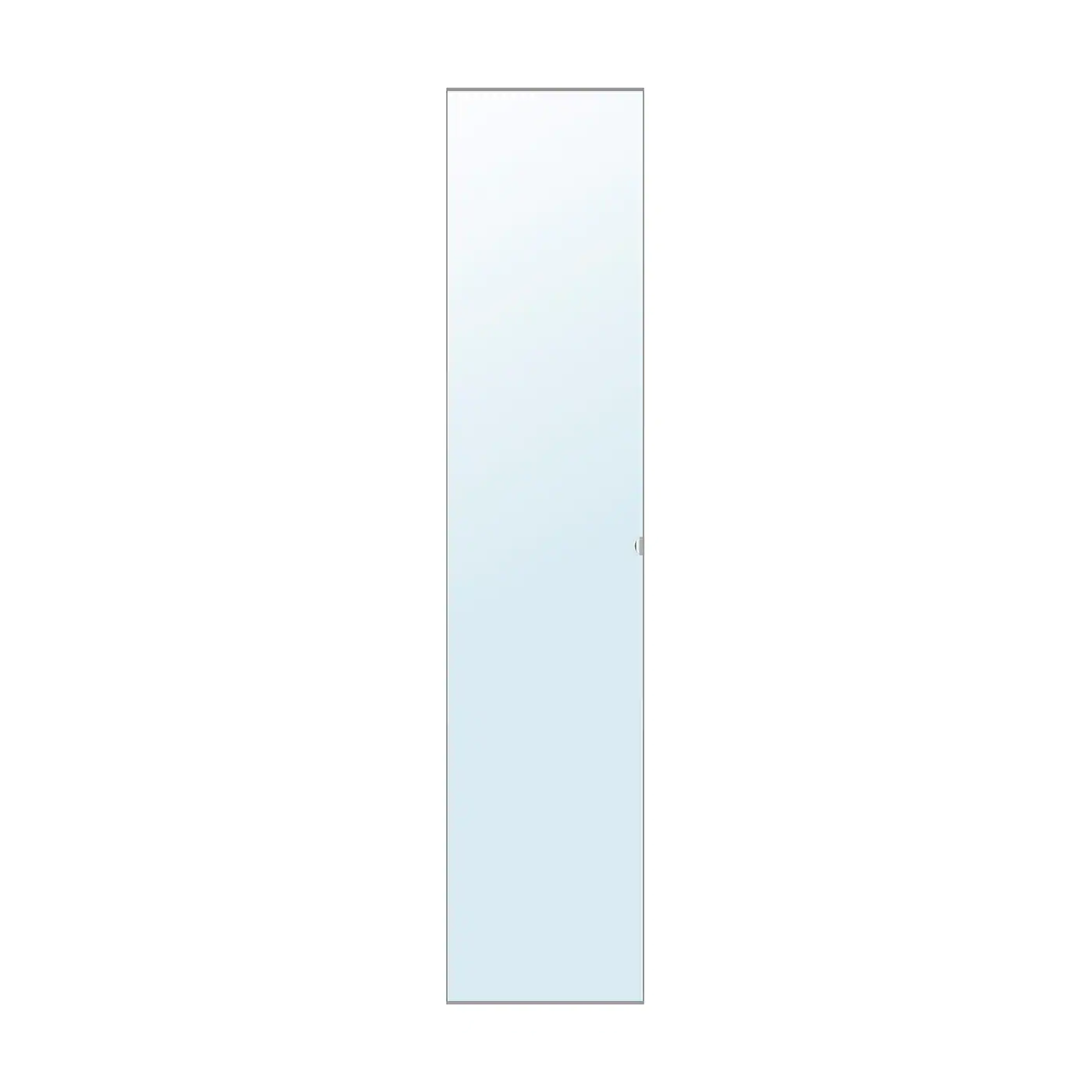 IKEA VIKEDAL Door With Hinges Mirror Glass 19 1/2x90 3/8 "